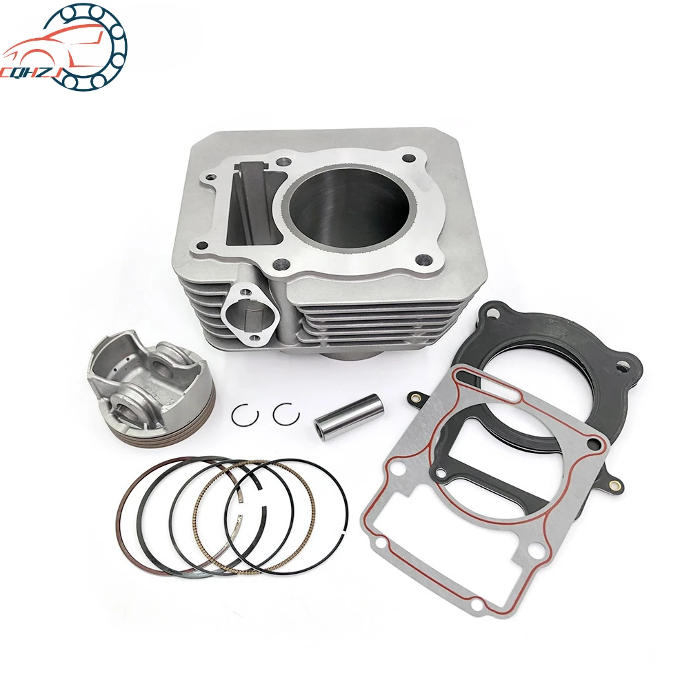 Motorcycle 74MM Air-Cooled Cylinder Set Piston Ring Gasket Kit For ZONGSHEN ZS172FMM-3 CB250-F Engine 250CC Upgraded 300CC view 3