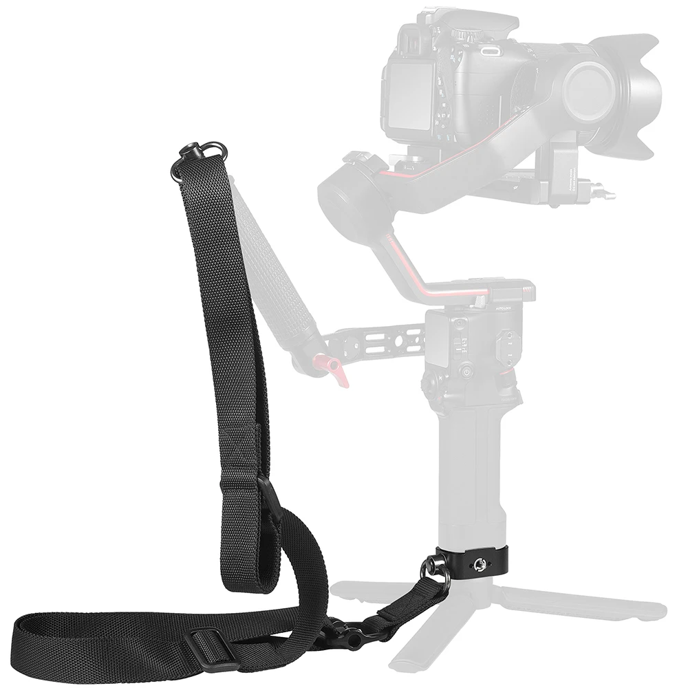 RS4 RS3 RS2 Weight-Reducing Shoulder Strap for DJI RS 4 RS 3 RS 2 Gimbal Sling Handle Belt with QD Quick Release Buckles Mount