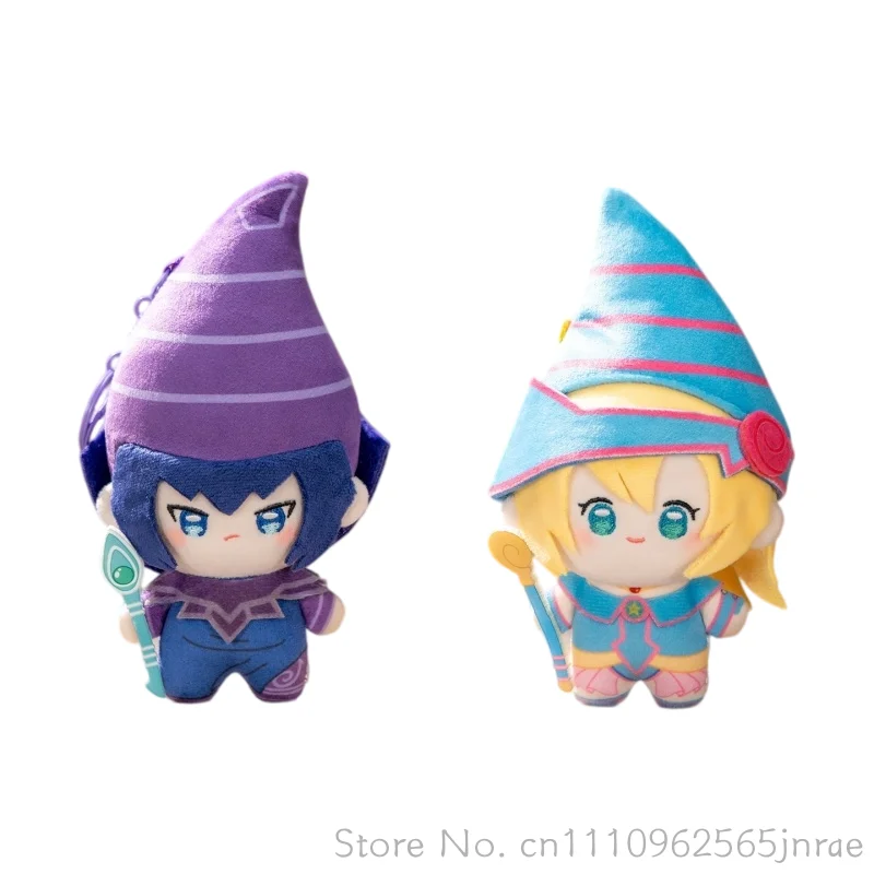 new Yu Gi Oh Duel Monsters Dark Magician Girl Plush Keychain Pendant Anime Stuffed Doll Collectible Cartoon Accessory For Fans