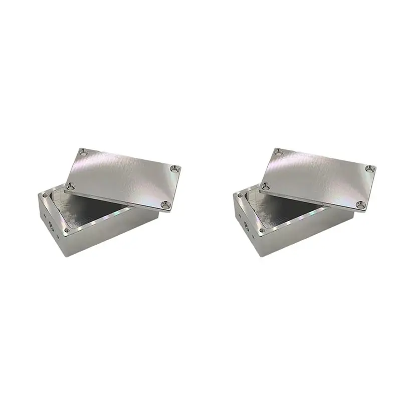 A84E-2X CNC Aluminum Shell Shielding Box RF Box Interference-Proof Metal Box
