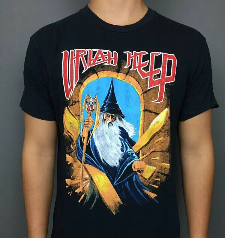 

Uriah Heep Band T-shirt Black Unisex All Sizes S-5XL JY22