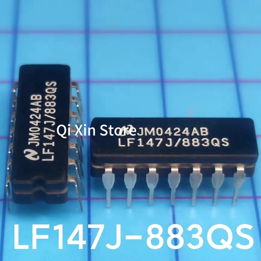LF147J LF147J/883QS Brand-new, factory-sealed 4-channel operational amplifier in a CDIP14 package