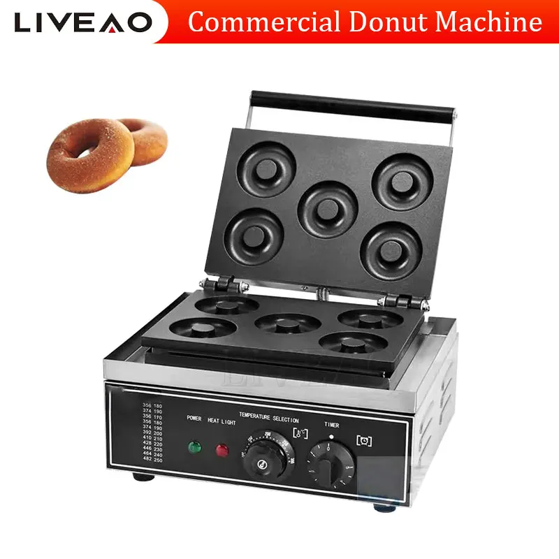 Commercial Stainless Steel Electric Small Donut Machine Portable Donut Maker For Sale