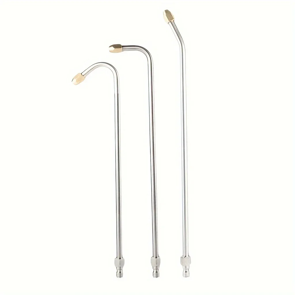 25 °   & 90 °   فوهة مسدس المياه ذات الضغط العالي بزاوية - أداة رش على شكل حرف V لغسيل السيارات وغسالة الضغط العالمية