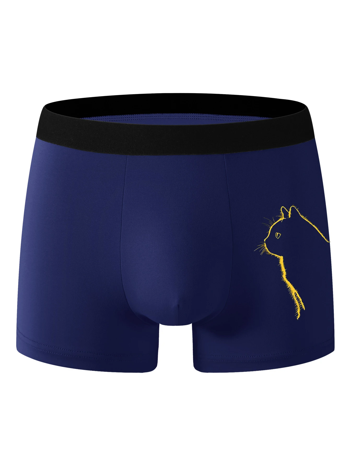 2/4 قطعة شورتات الملاكم الجديدة القريبة يجب اقتناؤها للرجال ملابس داخلية سوداء لصيف 2025 مريحة وجودة عالية