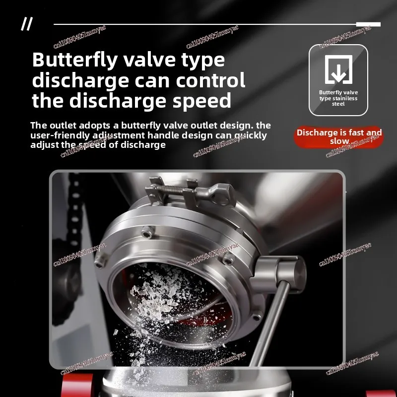 خلاط خلط المسحوق الجاف خلاط طبلة الخصر من الفولاذ المقاوم للصدأ