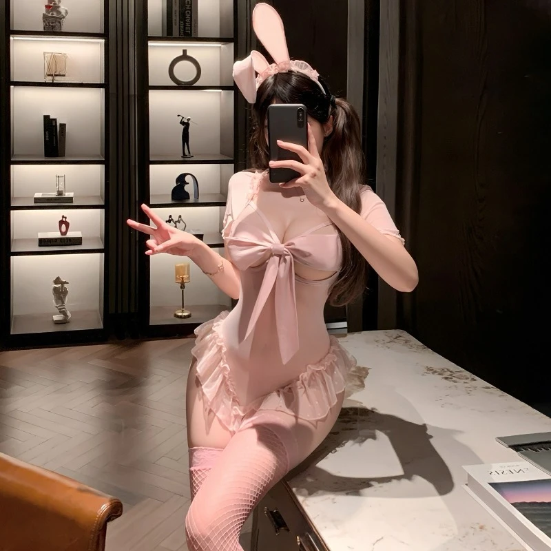 

Костюмы для косплея, женский сексуальный комбинезон в стиле аниме с перспективой, боди для девочек-кроликов, костюмы для вечеринок, одежда для выступлений в ночном клубе