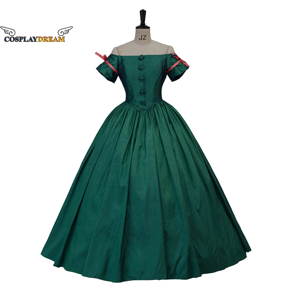 

18th Century Women Retro Green Ball Gown Rococo Dress Marie Antoinette Cosplay Costume Medieval Historical Victorian Dress 3XL