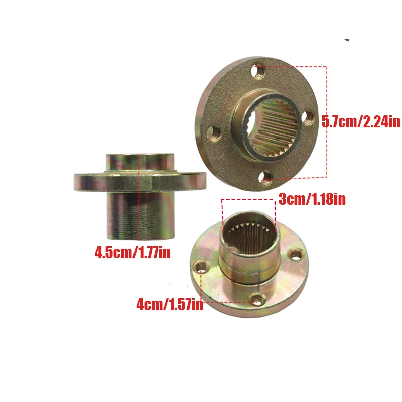 نموذج عملي 32T 30 مللي متر شفة ضرس مكبح قرصي ل 125cc 150cc 200cc 250cc ATV عربات التي تجرها الدواب الذهاب كارت دراجة رباعية اكسسوارات