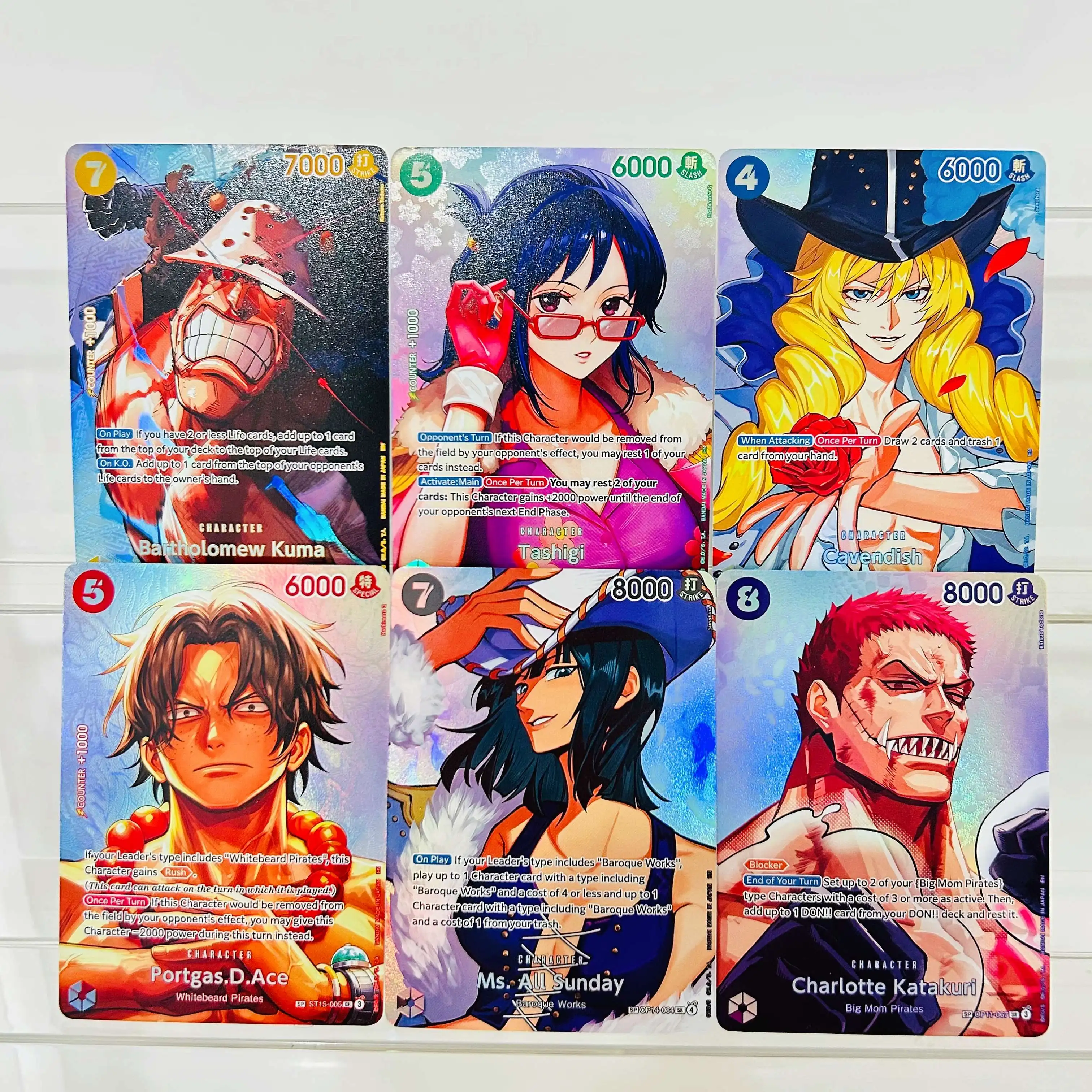 One Piece Ms. All Sunday OP14-084 Character Card Holographic Texture Cards Collectible Grade DIY Premium Anime Collection Card view 6