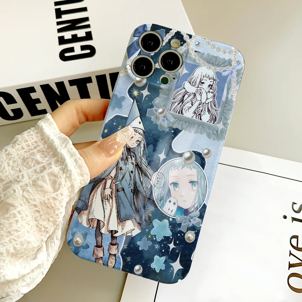 أنيمي قبعة الساحرة أتيليه 2026 جراب هاتف FUNDA لسامسونج A07 A17 A06 S25 S24 S23 الترا FE PlusBack غطاء الصلب فيلم قذيفة