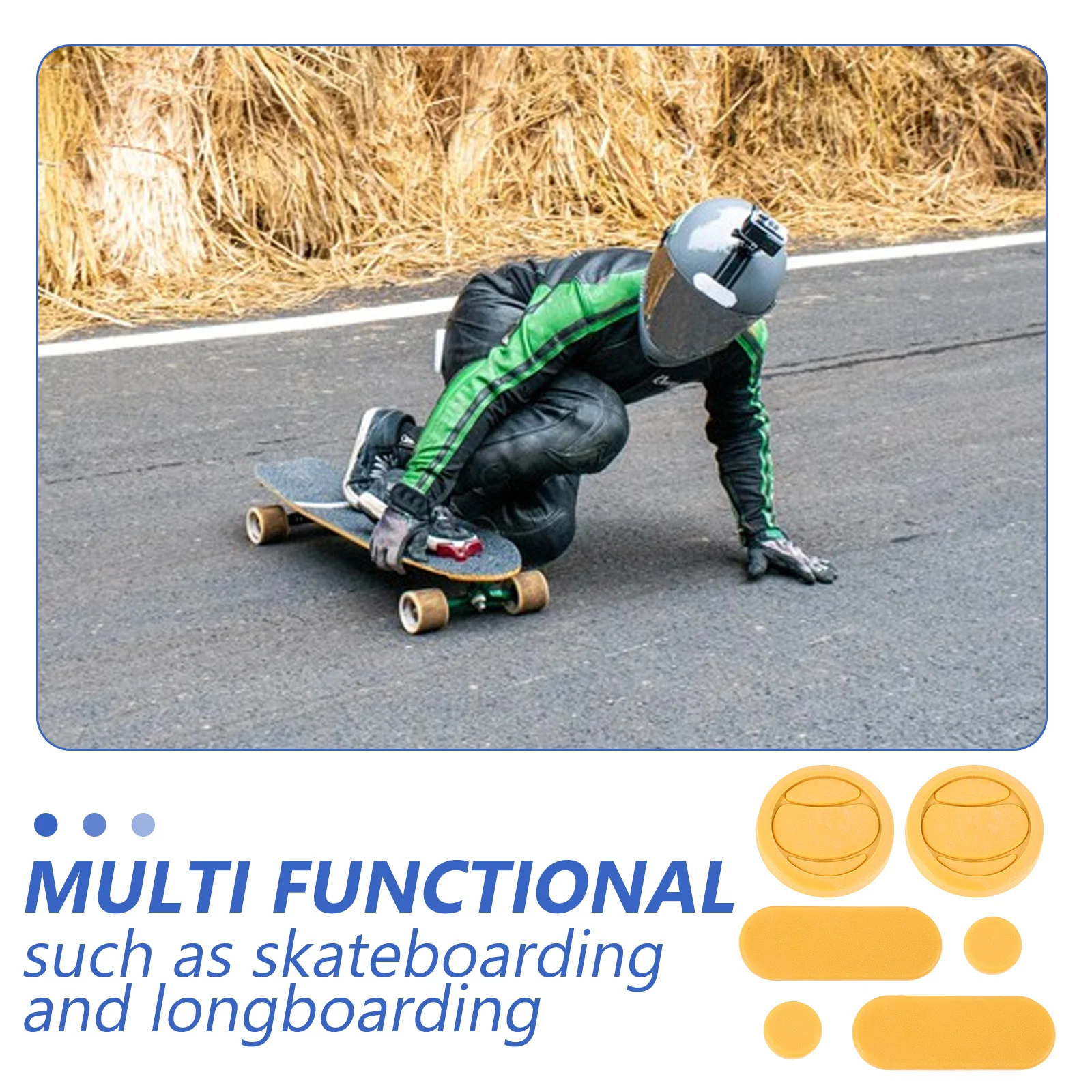 6 قطع من وصلات التزلج المريحة لحماية القفازات المريحة لمعدات التزلج الخارجية المتينة