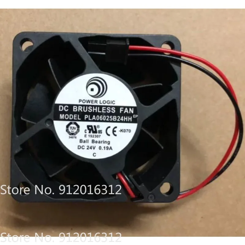 

POWER LOGIC PLA06025B24HH 24V 0.19A 6025 Inverter Cooling Fan 6CM 60 * 60 * 25mm
