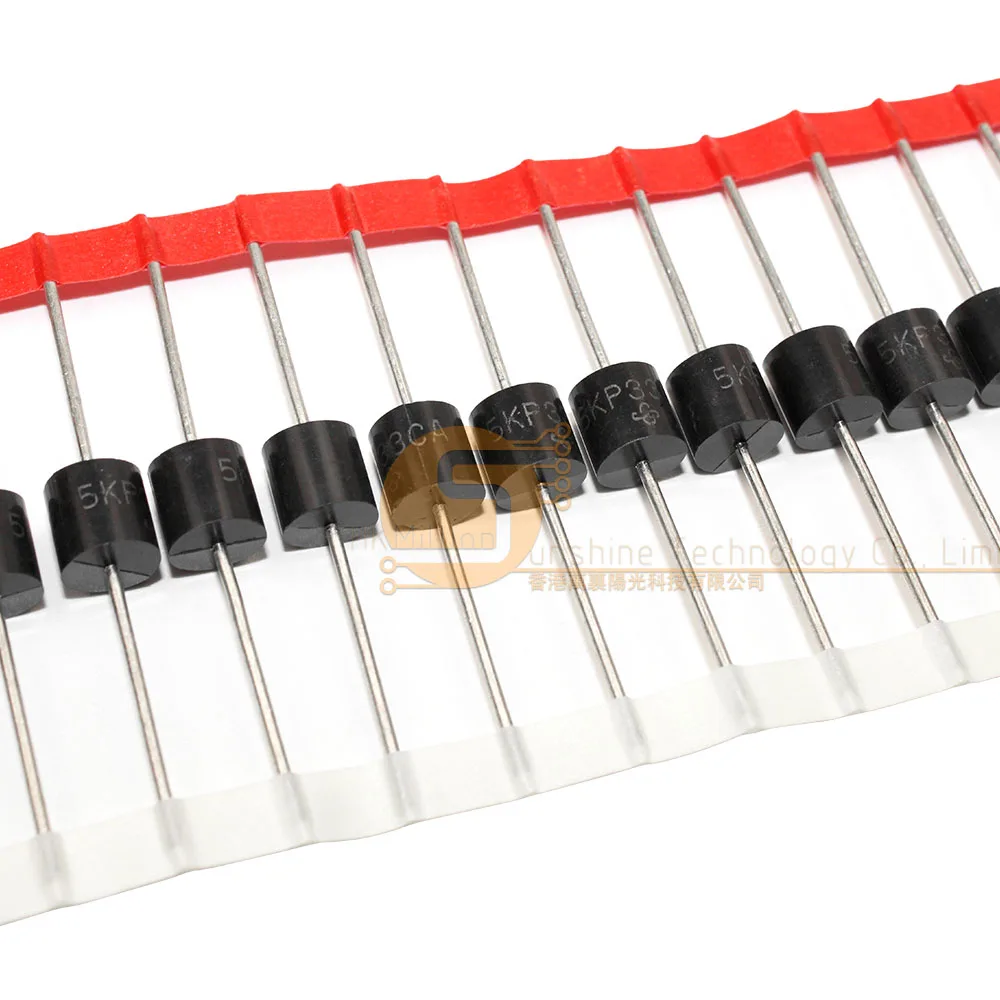 30pcs/lot 5KP30A 5KP30CA 5KP33A 5KP33CA 5KP36A 5KP36CA 5KP40CA 5KP48A 5KP48CA R-6 Original TVS Transient Suppression Diode New