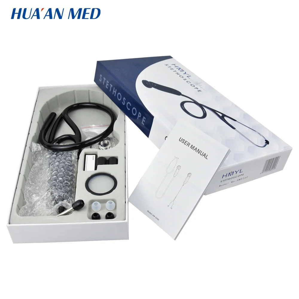 도매 전문 휴대용 블루투스 무선 지능형 의사 의료 듀얼 단일 헤드 전자 디지털