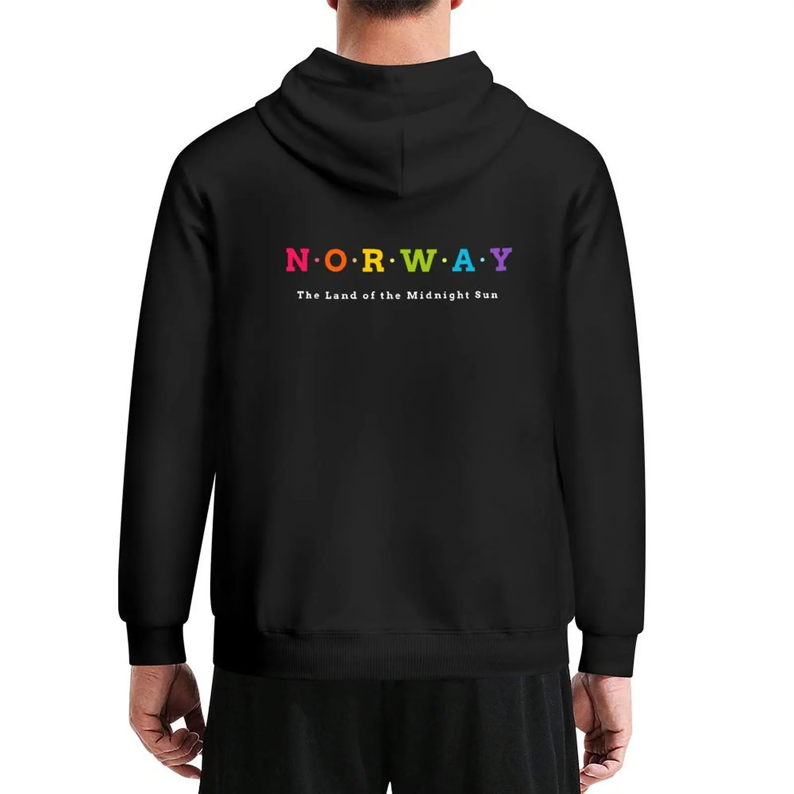 Norway, The Land of the Midnight Sun Hoodie men's clothing blouse anime clothing hoodie