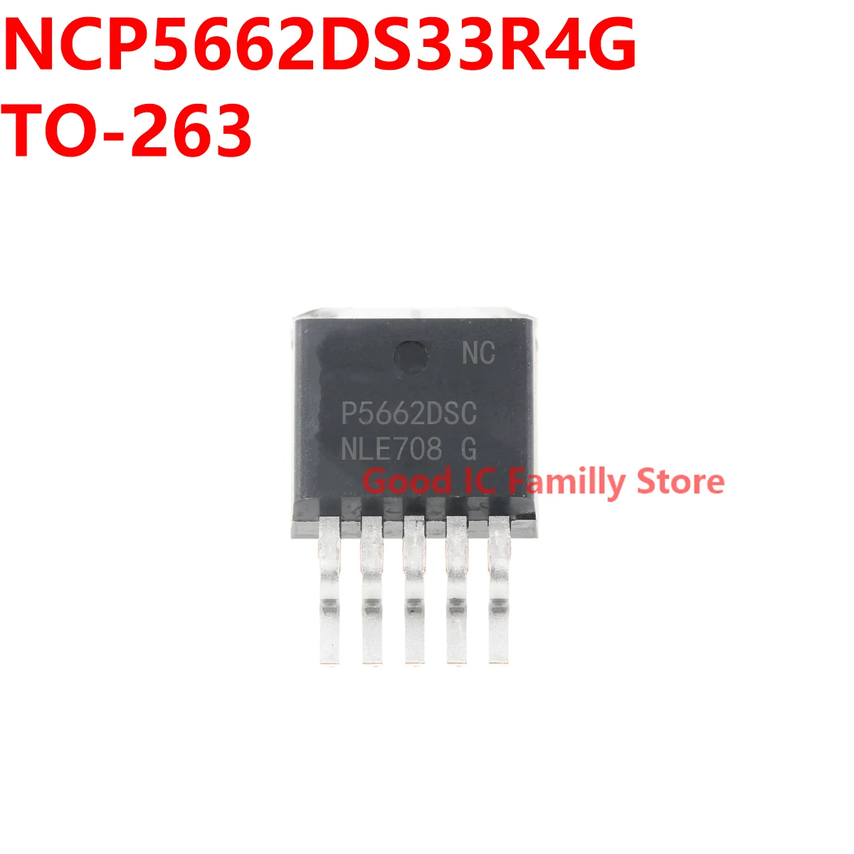 

10PCS NCV5662DSADJR4G TO-263