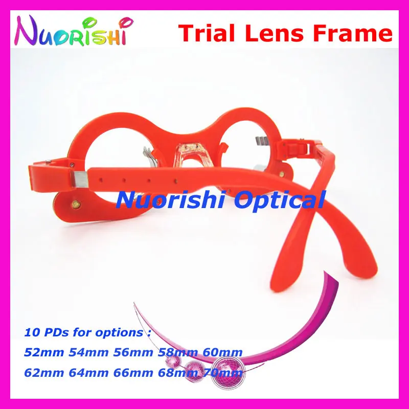XD05 Colorful Fixed PD Distance Optometry Trial Lens Frame