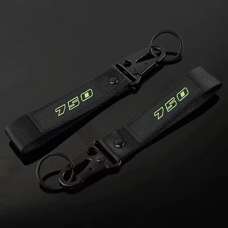 Embroidery Moto Keyring Fit For KAWASAKI Z 900 1000 Z650 Z800 Z900 Z1000 Z900RS Z1000SX Scrambler KeyChain Key Chain Holder Ring