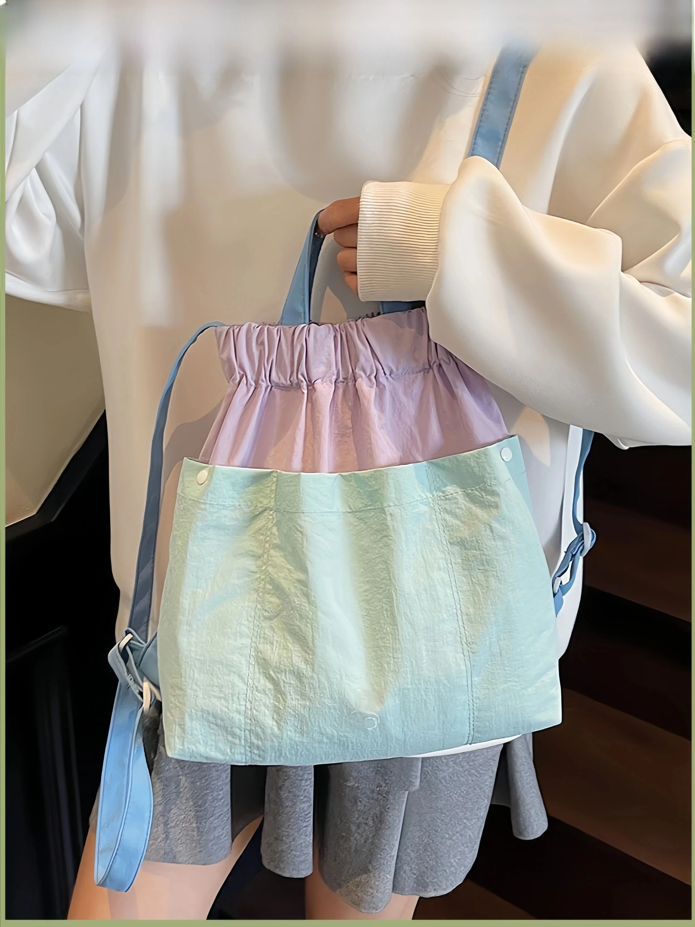 trendy-large-capacity-dye-contrast-canvas-shopping-bag-versatile-lazy-style-double-shoulder-bag-fashionable-commuting-soft-ha