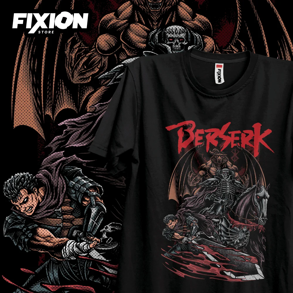 Manga T-shirt Berserk [N] J#1 Anime Tee