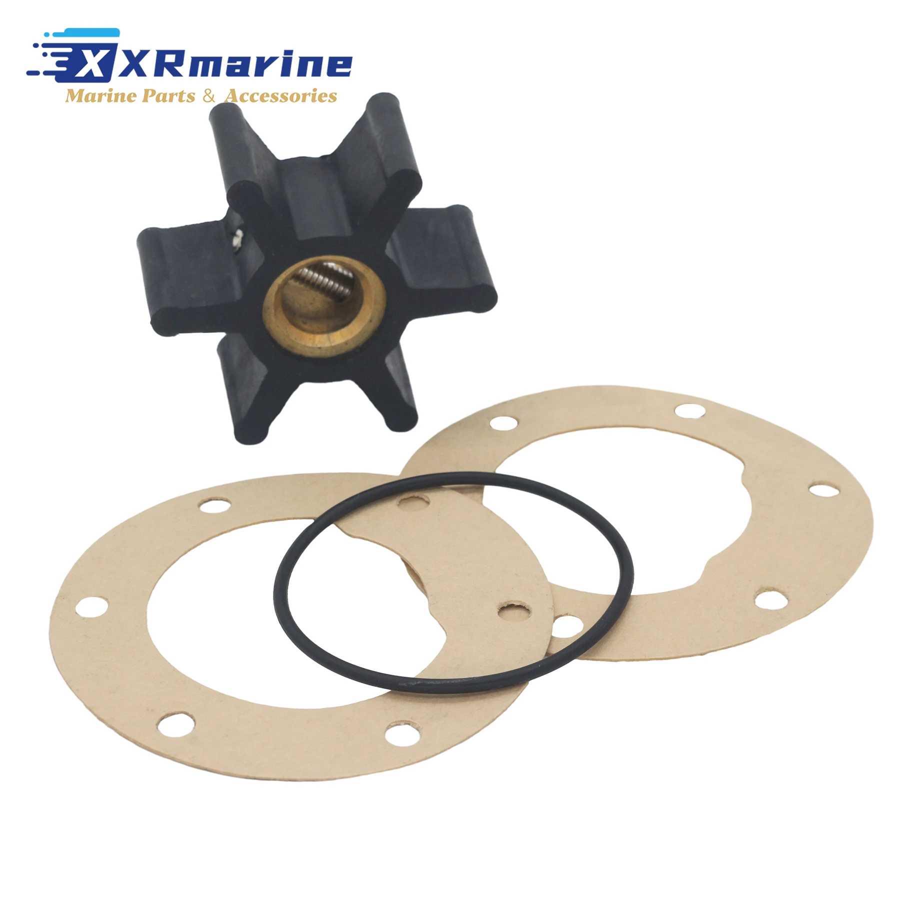 

09-806B Flexible Water Pump Impeller Compatible with Jonhson 09-806B-1 for Jabsco 9979K Onan 132-0859 Inboard Motor 18-3079