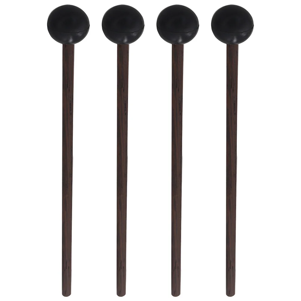 

2 Pairs Ethereal Drum Sticks Musical Instruments Hammer Percussion Mallets Xylophone Marimba Wood Stage Drumsticks Tongue