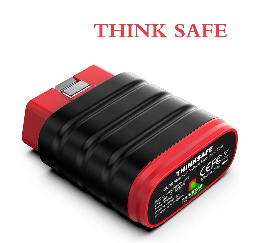 

Newly Thinkcar Thinksafe OBD2 Scanner Code Reader Car All System Scan 5 OBD 2 Auto Diagnostic Tools