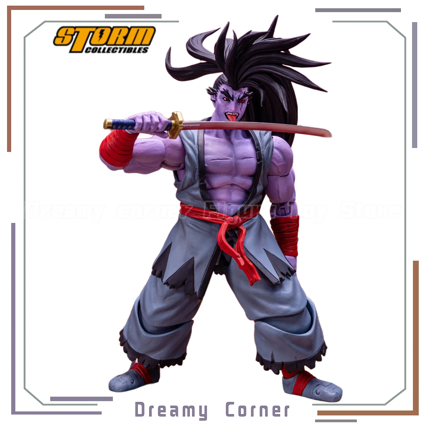 

【In Stock】Original Storm Collectibles Samurai Shodown Haohmaru Action Figures Models Toys