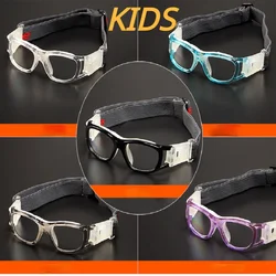 Gafas de baloncesto para niños de 6 a 16 años, lentes deportivas para miopía, gafas Anticolisión de fútbol, gafas de entrenamiento, lentes personalizables