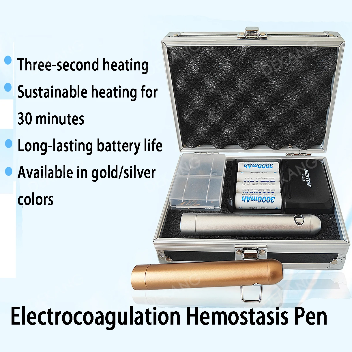 Kompvo Rechargeable Electric Hemagglutination Device Is Used For Coagulation In Eye Surgery With Burning Double Eyelid Pouch