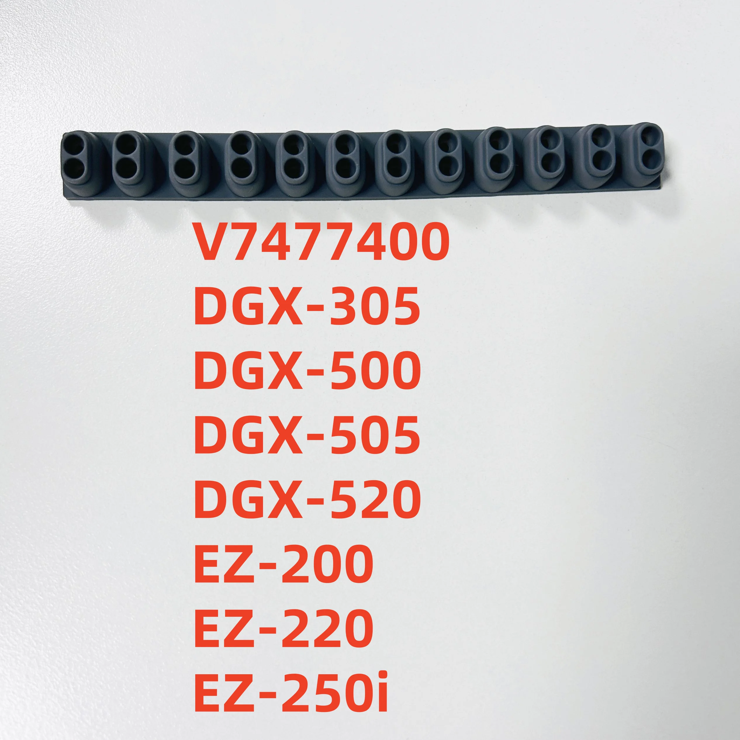 Conductive Rubber Key Contact Conductive Strip For Korg Yamaha V7477400 DGX-305 DGX-500 DGX-505 DGX-520 EZ-200 EZ-220 EZ-250i