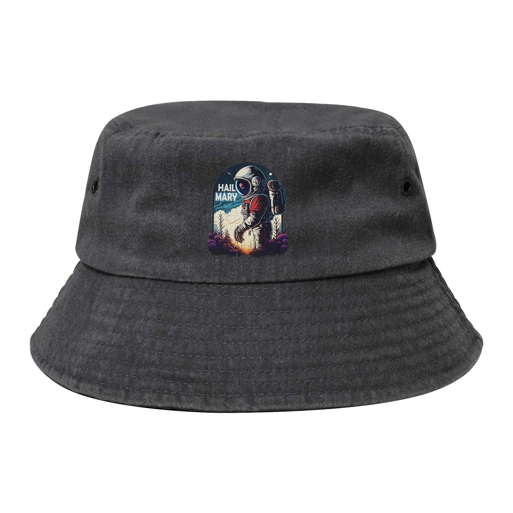 Project Hail Mary Astronaut Movie Bucket Hats for Men Women Summer  Distressed Denim Field Hat for Hiking Fishing Caps Bob Hat
