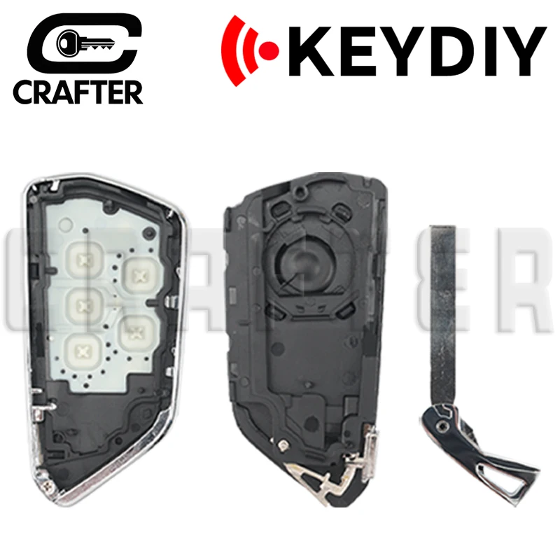 Crafters 5C 5D FGB25 KEYDIY Smart Car Key For VW 5HG959753 GOLF8 ID3 ID4 ID6 5C 5D System Universal Remote Key No UWB function