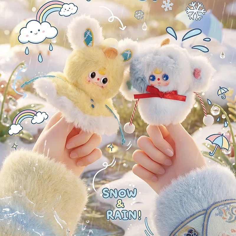 

Babythree Weather Guide Plush Finger Puppet Surprise Blind Box Desktop Ornament Exquisite And Interesting Toys Cute Bag Pendants