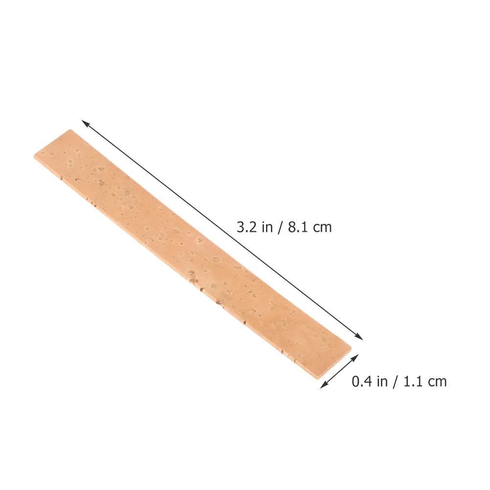 1Set Clarinet Woodwind Instrument Replacement Cork Sheet Neck Joint Cork Clarinet Pad Essential Repair Accessory for Musicians