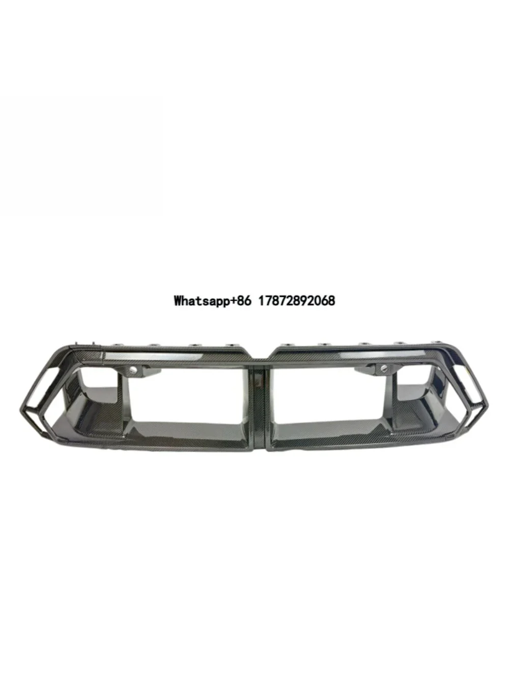 

OE Style Dry Carbon Fiber Front Bumper Low Grille for G60 530i G90 G99 M5 2024-2025