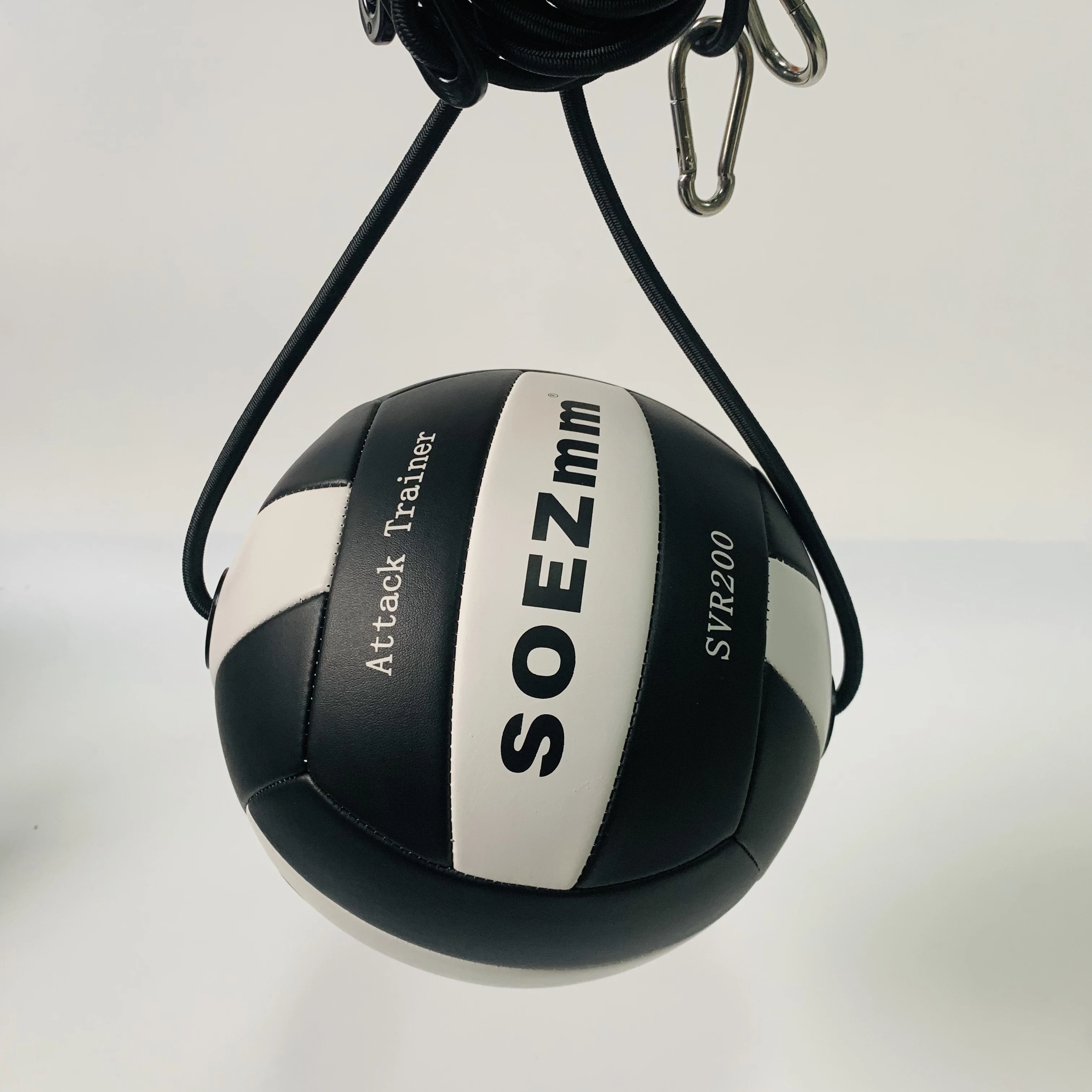 

SOEZmm Attack Trainer Volleyball SVR200H, with 2 pcs 200cm Adjustable Elastic Cords ,for Serving,Arm Swings,Spiking Power Drills