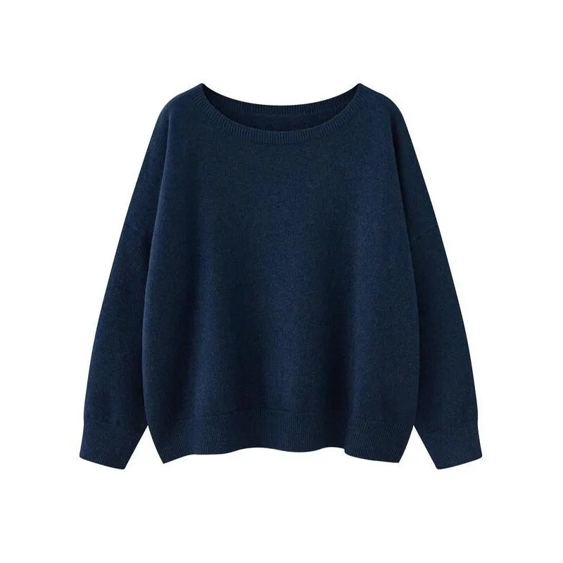 

Shoulder Bared Asymmetric Print Hoodie Women's Fashion Casual Comfortable Fit Nine Sleeve Length Elasticated Bottom Hem