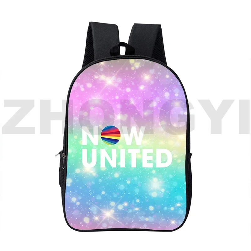 High Quality Now United 3D Print Backpacks 16 Inch UN Team Mens Bookbag Canvas Laptop Computer Teens Travel Anime Backpack 2022