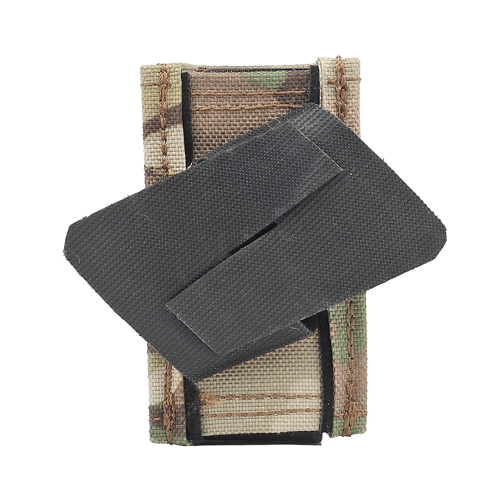 Kywi 40 Graden Schuine Single Pistol Magazine Pouch 9Mm/.40 Cal/.45 Acp Mag Retentie Insert Rh Lh Shooter Tactische Riem Gemonteerd