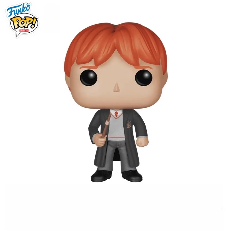 In Stock FUNKO POP Original Harry Potter Ron Hermione Dumbledore Voldemort Limited Mobile Phone Model Collection Holiday Gifts - Image 4