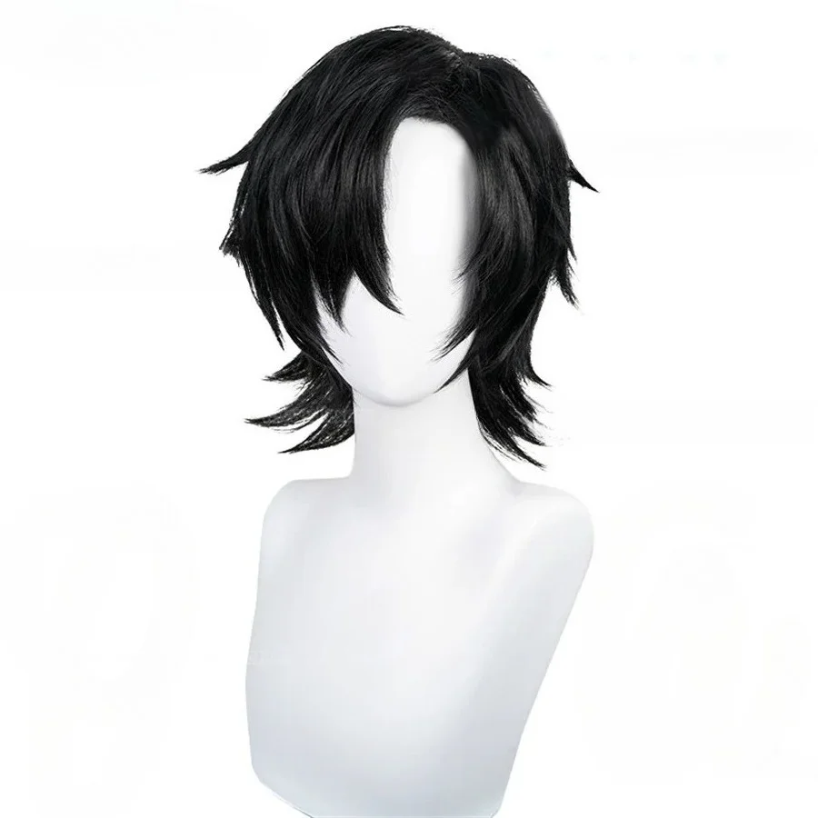 Women Role Play Short Black Heat Resistant Synthetic Hair Wig Game Undertale Cosplay Mettaton Wig