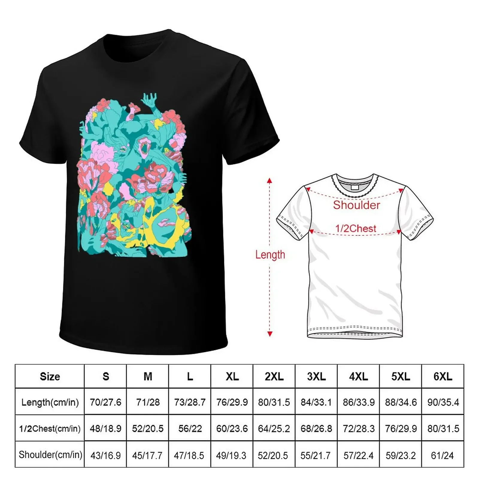 Clicker Horde (No Text Ver.) (The Last of Us) T-Shirt summer clothes vintage anime shirt mens cotton t shirts