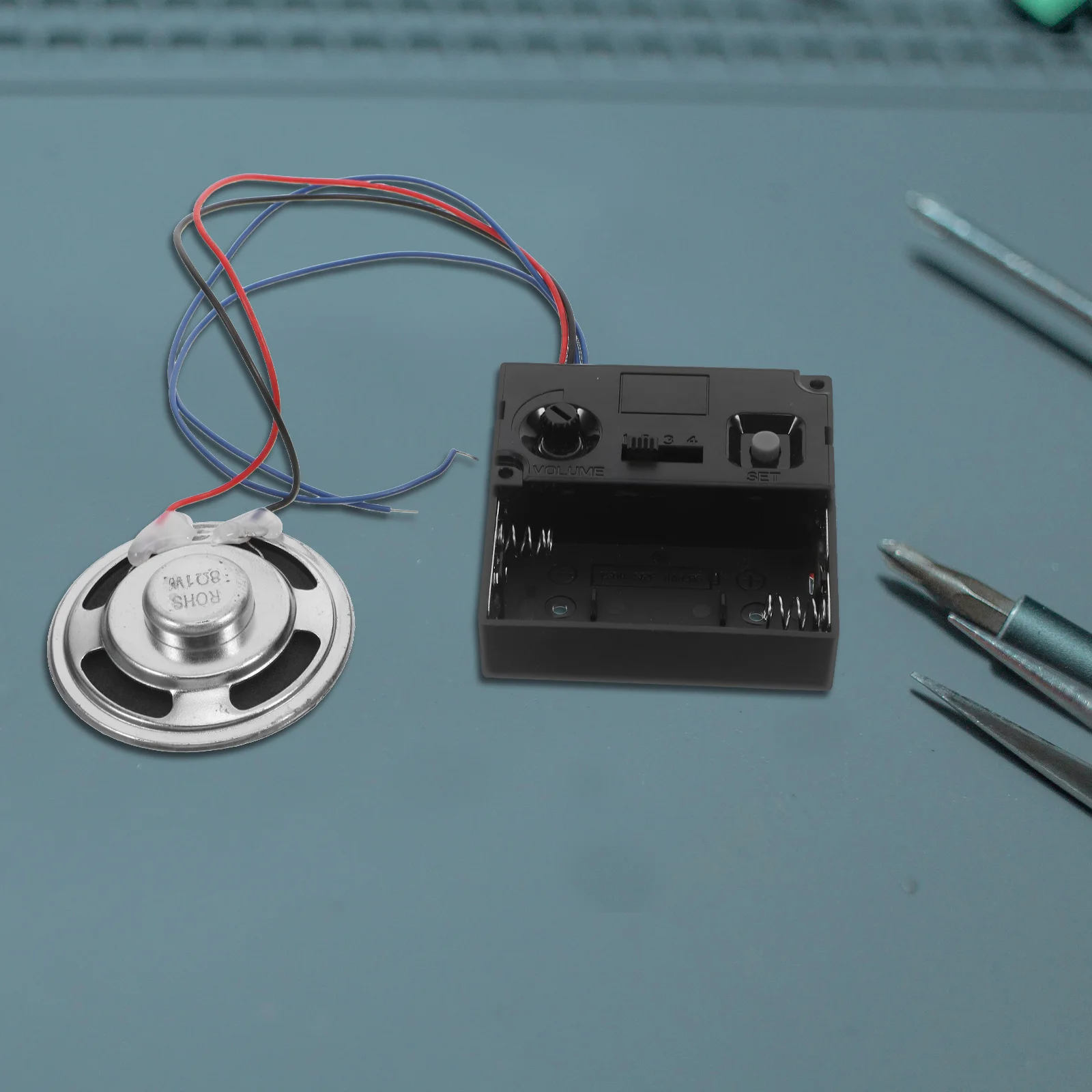 

Music Box Clockwork Mechanism Replacement DIY Wall Clock Movement with Speaker for Home Decor and Clock Repair Accessories