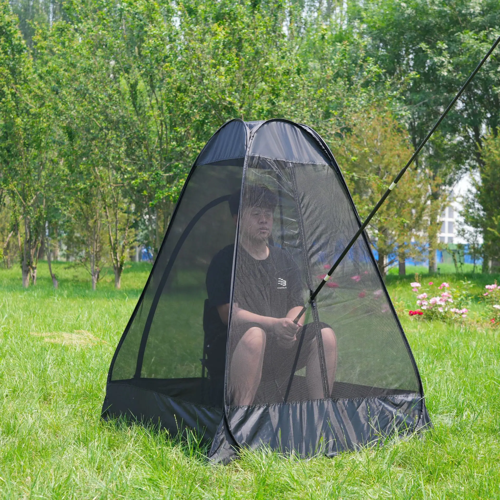 خيمة صيد شبكية مضادة للبعوض، س - مراجعة Outdoor Camping Bug Zapper وسعره