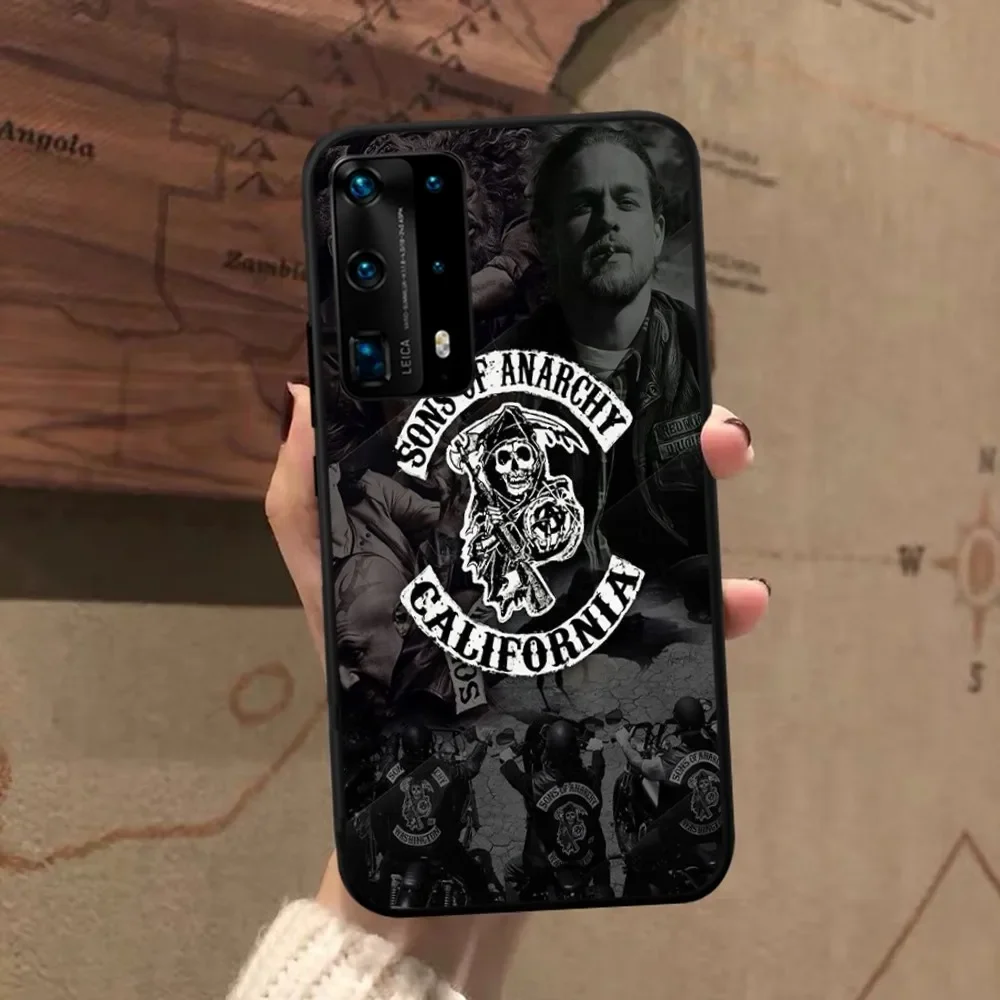 Sons of Anarchy Phone Case For Huawei P 8 9 10 20 30 40 50 Pro Lite Psmart Honor 10 lite 70 Mate 20lite