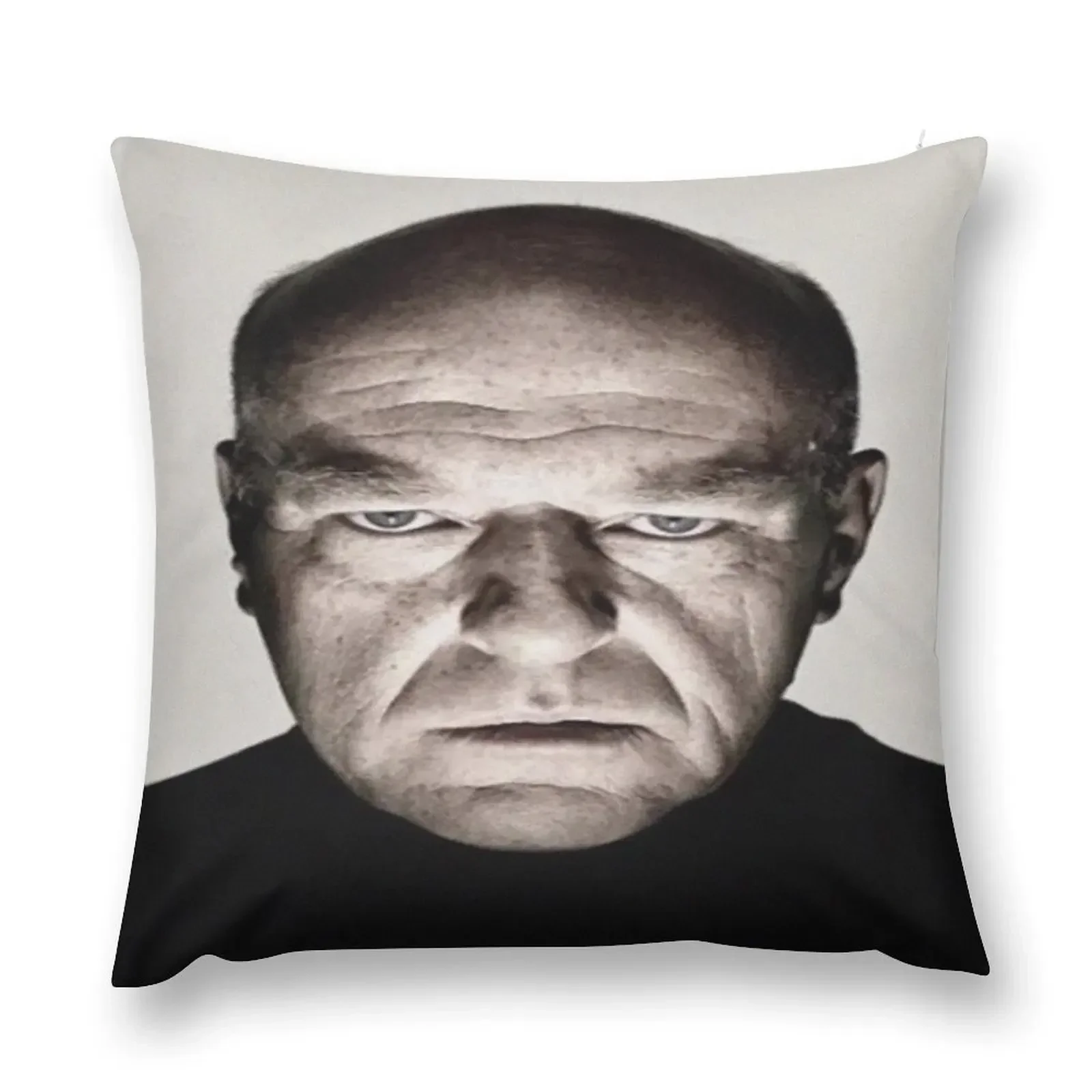 Stretched Hank Schrader Face Breaking Bad Meme Throw Pillow Sofa Cushions Covers Couch Cushions autumn decoration pillow