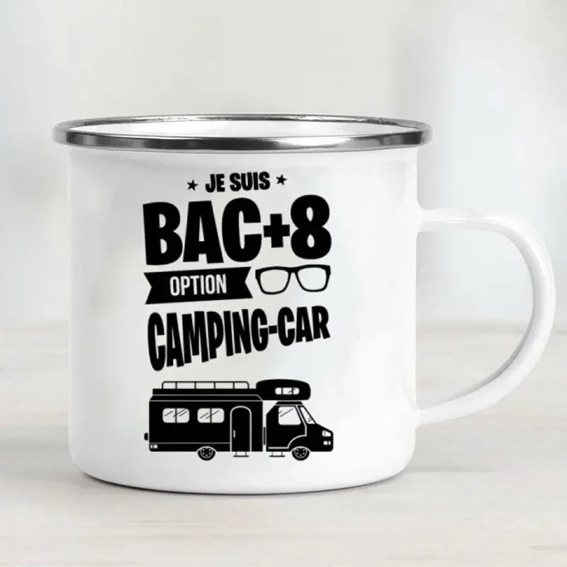 Adventure Together Cup Camping Car Enamel Mug Cupshe Personalized Gifts Coffee Travel Mug Beer Thermal Coffee Cup to Carry Cups