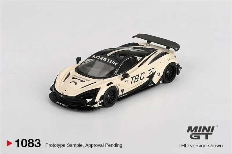 

Предпродажа MINI GT 1:64 720S LBWorks The Boring Concept, литая под давлением модель автомобиля, коллекция миниатюрных моделей
